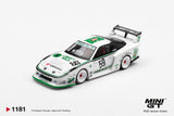 Nissan LB-Super Silhouette 180SX (RHD) (White) - MINI GT - 1:64 Modellauto 1/64