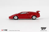 Lamborghini Countach 25th Anniversary (LHD) (Red) - MINI GT - 1:64 Modellauto 1/64