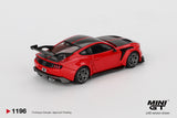 Ford Mustang GTD (LHD) (Race Red) - MINI GT - 1:64 Modellauto 1/64