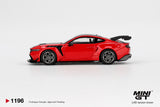 Ford Mustang GTD (LHD) (Race Red) - MINI GT - 1:64 Modellauto 1/64