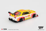 Nissan LB-ER34 Super Silhouette Skyline Suppaiman Okinawa - MINI GT - 1:64 Modellauto 1/64