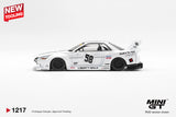 Nissan Skyline GT-R (R32) Kaido Works TAS 2025 - MINI GT - 1:64 Modellauto 1/64