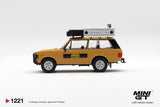 Range Rover 1981 Camel Trophy Sumatra K.Stoppa & A.Valldorf - MINI GT - 1:64 Modellauto 1/64