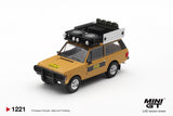 Range Rover 1981 Camel Trophy Sumatra K.Stoppa & A.Valldorf - MINI GT - 1:64 Modellauto 1/64