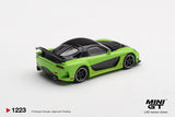 Mazda RX-7 VeilSide Fortune7 (Green) - MINI GT - 1:64 Modellauto 1/64