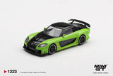 Mazda RX-7 VeilSide Fortune7 (Green) - MINI GT - 1:64 Modellauto 1/64