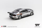 Ford Mustang Shelby GT500 Dragon Snake Concept (Chrome Silver) - MINI GT - 1:64 Modellauto 1/64