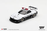 Mazda RX-7 LB-Super Silhouette Police - MINI GT - 1:64 Modellauto 1/64