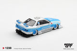 Nissan Skyline GT-R (R32) LBWK Kaido Works Amoculture - MINI GT - 1:64 Modellauto 1/64