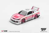 Nissan Silvia (S15) LB-Super Silhouette Amoculture - MINI GT - 1:64 Modellauto 1/64