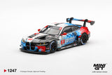BMW M4 GT3 EVO #1 Paul Miller Racing 2025 IMSA Daytona 24 Hrs - MINI GT - 1:64 Modellauto 1/64