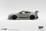 Nissan LB-Silhouette Works GT 35GT-RR Ver.1 (Matt Grey) - MINI GT - 1:64 Modellauto 1/64