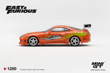 Toyota Supra Bomex "The Fast and the Furious" Brian O'Conner - MINI GT - 1:64 Modellauto 1/64