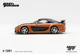 Mazda RX-7 VeilSide Fortune "The Fast and the Furious: Tokyo Drift" Han Seoul-Oh - MINI GT - 1:64 Modellauto 1/64