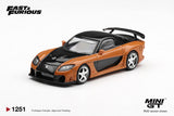 Mazda RX-7 VeilSide Fortune "The Fast and the Furious: Tokyo Drift" Han Seoul-Oh - MINI GT - 1:64 Modellauto 1/64