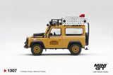 Land Rover Defender 90 1985 Camel Trophy Borneo Team Japan - MINI GT - 1:64 Modellauto 1/64