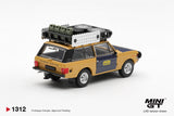 Range Rover 1981 Camel Trophy Sumatra H.Fischer & W.Bays - MINI GT - 1:64 Modellauto 1/64