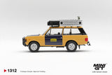 Range Rover 1981 Camel Trophy Sumatra H.Fischer & W.Bays - MINI GT - 1:64 Modellauto 1/64