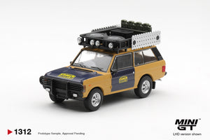 Range Rover 1981 Camel Trophy Sumatra H.Fischer & W.Bays - MINI GT - 1:64