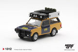 Range Rover 1981 Camel Trophy Sumatra H.Fischer & W.Bays - MINI GT - 1:64 Modellauto 1/64