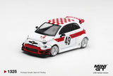 LB-WORKS x Abas Works Abarth 595 1000 TC Tribute (LHD) - MINI GT - 1:64 Modellauto 1/64