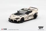 [Preorder] INOZETEK x TBC Set 2026 Show Edition 3 cars set : Abarth 595 LB-WORKS TBC (LHD), Toyota GR Supra LB-WORKS TBC (LHD), Nissan 180SX LB-Super Silhouette TBC (RHD) - MINI GT - 1:64 Modellauto 1/64