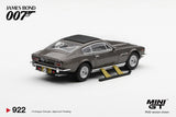 Aston Martin V8 Vantage James Bond “The Living Daylights” – Weapons On - MINI GT - 1:64 Modellauto 1/64