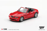 BMW Z3 2.8i 1998 (LHD) (Hellrot) - MINI GT - 1:64 Modellauto 1/64