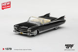 Cadillac Eldorado Biarritz 1959 (LHD) (Schwarz) - MINI GT - 1:64 Modellauto 1/64