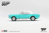 Ford Mustang Convertible 1965 James Bond "Thunderball" - MINI GT - 1:64 Modellauto 1/64