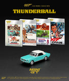 Ford Mustang Convertible 1965 James Bond "Thunderball" - MINI GT - 1:64 Modellauto 1/64