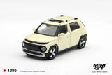Hyundai Casper (LHD) (Butter Cream Yellow Pearl) - MINI GT - 1:64 Modellauto 1/64