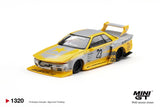 [Preorder] INOZETEK x Liberty Walk R32 3 cars set 2026 Show Edition : Nissan Skyline GT-R (R32) LB-Kaido Works #23 (Yellow), Nissan Skyline GT-R (R32) LB-Kaido Works #23 (Black), Nissan Skyline GT-R (R32) LB-Kaido Works Liqui Moly #13 - MINI GT - 1:64 Modellauto 1/64