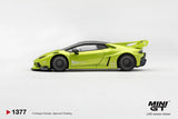 LB★WORKS Lamborghini Huracán (LHD) (Lime Metallic) - MINI GT - 1:64 Modellauto 1/64