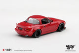 [Preorder] Mazda MX-5 (NA) Pandem (Classic Red) - MINI GT - 1:64 Modellauto 1/64