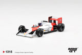 McLaren MP4/4 #11 Alain Prost 1988 Canadian Grand Prix 2nd Place - MINI GT - 1:64 Modellauto 1/64