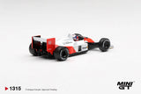 McLaren MP4/4 #11 Alain Prost 1988 Canadian Grand Prix 2nd Place - MINI GT - 1:64 Modellauto 1/64