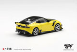 Nissan Z VeilSide FFZ400 (LHD) (Ikazuchi Yellow) - MINI GT - 1:64 Modellauto 1/64