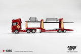Scania 770S A6x4NA Car Transporter V8 *50th Anniersary* - MINI GT - 1:64 Modellauto 1/64