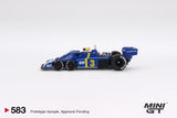 Tyrrell P34 #3 1976 Swedish Winner Jody Scheckter - MINI GT - 1:64