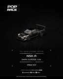 Honda NSX-R (Dark Chrome) - Pop Race - 1:64 Modellauto 1/64