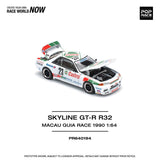 Nissan Skyline GT-R (BNR32) Macau Guia Race 1990 - Pop Race - 1:64 Modellauto 1/64