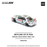 Nissan Skyline GT-R (BNR32) Macau Guia Race 1990 - Pop Race - 1:64 Modellauto 1/64