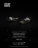 Honda S2000 Pandem (Dark Chrome) - Pop Race - 1:64 Modellauto 1/64