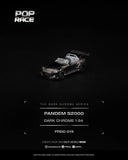 Honda S2000 Pandem (Dark Chrome) - Pop Race - 1:64 Modellauto 1/64