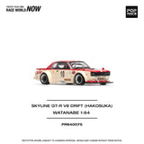 Nissan Skyline GT-R V8 Drift (Hakosuka) (Watanabe) - Pop Race - 1:64 Modellauto 1/64