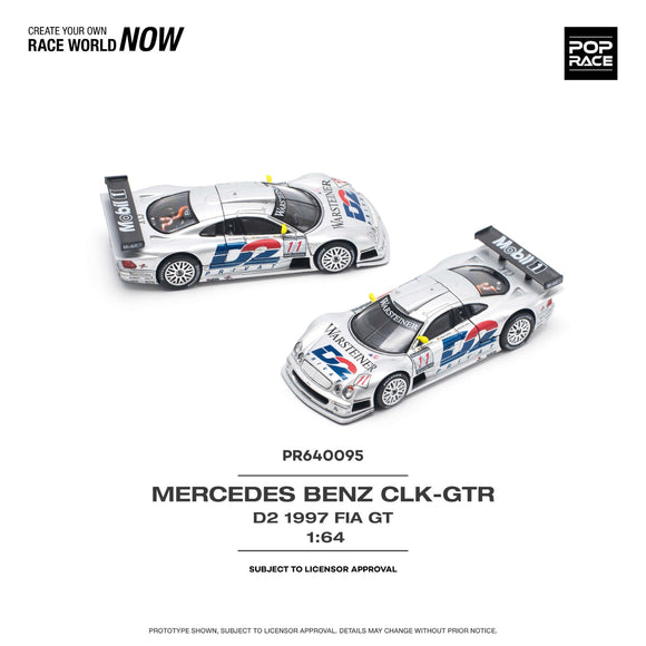 Mercedes CLK-GTR D2 1997 FIA GT - Pop Race - 1:64