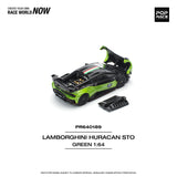 Lamborghini Huracán STO (Green) - Pop Race - 1:64 Modellauto 1/64