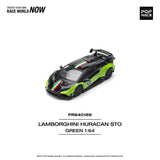 Lamborghini Huracán STO (Green) - Pop Race - 1:64 Modellauto 1/64