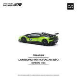 Lamborghini Huracán STO (Green) - Pop Race - 1:64 Modellauto 1/64